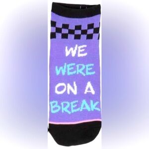 FRIENDS We Were on a Break Ankle Socks - New!